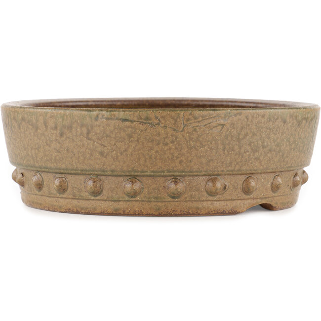 Vaso bonsai rotondo non smaltato di Itouen - 245 x 245 x 77 mm