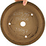 Pot à bonsaï rond non émaillé par Itouen - 245 x 245 x 77 mm