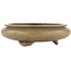 Pot à bonsaï rond non émaillé par Itouen - 230 x 230 x 65 mm