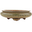 Pot à bonsaï rond non émaillé par Itouen - 230 x 230 x 65 mm
