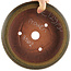 Pot à bonsaï rond non émaillé par Itouen - 230 x 230 x 65 mm
