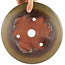 Pot à bonsaï rond non émaillé par Itouen - 230 x 230 x 65 mm