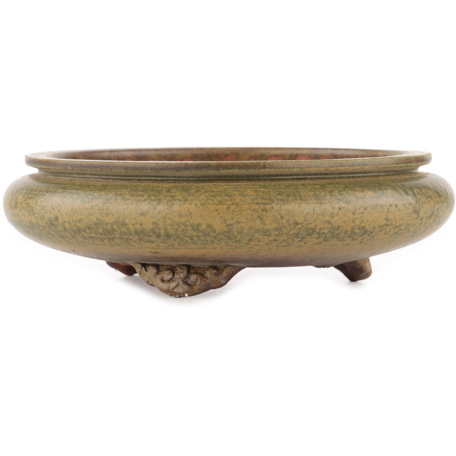 Vaso bonsai rotondo non smaltato di Itouen - 230 x 230 x 65 mm