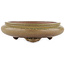 Pot à bonsaï rond non émaillé par Itouen - 230 x 230 x 65 mm