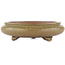 Pot à bonsaï rond non émaillé par Itouen - 230 x 230 x 65 mm