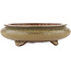 Runder unglasierter Bonsai-Topf von Itouen - 230 x 230 x 65 mm