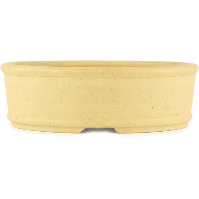 Pot à bonsaï rond non émaillé par Itouen - 240 x 240 x 75 mm