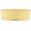 Round unglazed bonsai pot by Itouen - 240 x 240 x 75 mm