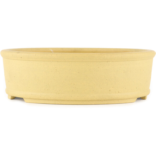 Pot à bonsaï rond non émaillé par Itouen - 240 x 240 x 75 mm