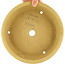 Pot à bonsaï rond non émaillé par Itouen - 240 x 240 x 75 mm