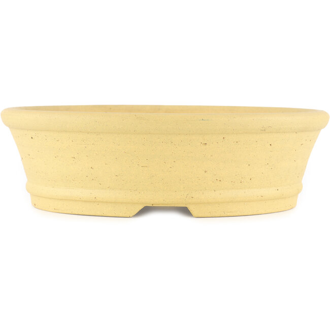 Pot à bonsaï rond non émaillé par Itouen - 275 x 275 x 80 mm