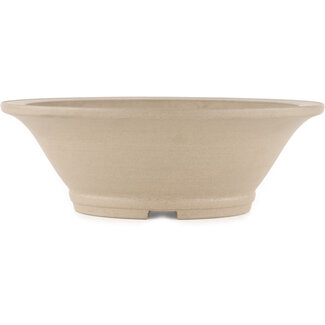 Ito(u)en Pot à bonsaï rond non émaillé de 265 mm par Itouen, Japon