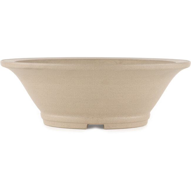 Pot à bonsaï rond non émaillé par Itouen - 265 x 265 x 90 mm