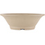 Pot à bonsaï rond non émaillé par Itouen - 265 x 265 x 90 mm