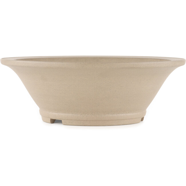 Pot à bonsaï rond non émaillé par Itouen - 265 x 265 x 90 mm