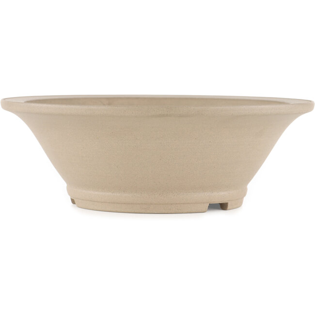 Pot à bonsaï rond non émaillé par Itouen - 265 x 265 x 90 mm