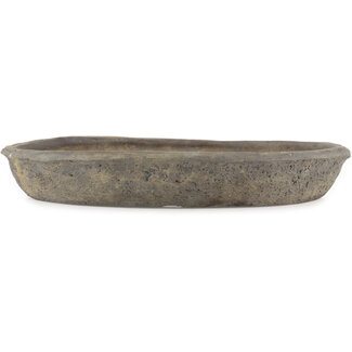 Other Tokoname 325 mm round unglazed bonsai pot by Tokoname, Tokoname