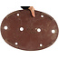Pot à bonsaï ovale blanc cassé de Yamaaki - 400 x 275 x 55 mm