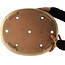 Pot à bonsaï ovale blanc cassé de Reiho - 440 x 360 x 100 mm