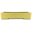 Maceta rectangular amarilla para bonsái de Reiho - 480 x 335 x 100 mm