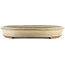 Vaso bonsai ovale beige di Hekisui - 470 x 340 x 50 mm