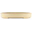 Vaso bonsai ovale beige di Reiho - 345 x 255 x 50 mm