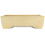 Vaso bonsai rettangolare beige di Shuhou - 375 x 275 x 100 mm