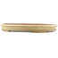 Vaso bonsai ovale beige di Reiho - 500 x 360 x 55 mm