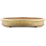 Oval beige  bonsai pot by Reiho - 500 x 360 x 55 mm