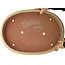 Vaso bonsai ovale beige di Reiho - 500 x 360 x 55 mm