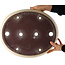 Maceta ovalada para bonsái de color blanco de Yamaaki - 475 x 400 x 100 mm