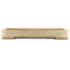 Pot à bonsaï rectangulaire beige de Reiho - 465 x 315 x 60 mm