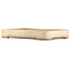 Pot à bonsaï rectangulaire beige de Reiho - 465 x 315 x 60 mm