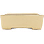 Rechthoekige beige bonsai pot van Reiho - 345 x 245 x 80 mm