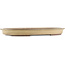 Vaso bonsai ovale beige di Yamaaki - 535 x 365 x 50 mm