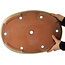 Maceta ovalada beige para bonsái de Yamafusa - 460 x 325 x 55 mm