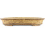 Vaso bonsai ovale beige di Reiho - 385 x 290 x 60 mm