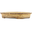 Vaso bonsai ovale beige di Reiho - 385 x 290 x 60 mm