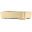 Pot à bonsaï rectangulaire beige de Reiho - 410 x 310 x 90 mm