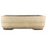 Pot à bonsaï rectangulaire blanc de Yamaaki - 380 x 310 x 110 mm