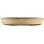 Vaso bonsai ovale beige di Yamaaki - 480 x 350 x 50 mm