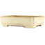 Rechthoekige beige bonsai pot van Yamafusa - 365 x 285 x 90 mm