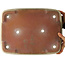 Pot à bonsaï rectangulaire blanc cassé de Yamafusa - 410 x 310 x 90 mm