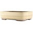 Rechthoekige beige bonsai pot van Yamaaki - 405 x 310 x 115 mm