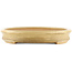 Oval beige  bonsai pot by Reiho - 525 x 370 x 60 mm