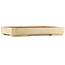 Maceta rectangular beige para bonsái de Reiho - 465 x 330 x 60 mm