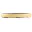 Vaso bonsai ovale beige di Reiho - 530 x 370 x 55 mm