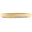 Vaso bonsai ovale beige di Reiho - 530 x 370 x 55 mm