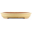 Vaso bonsai ovale beige di Reiho - 460 x 330 x 50 mm