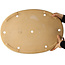 Maceta ovalada beige para bonsái de Reiho - 530 x 370 x 55 mm